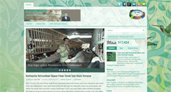 Desktop Screenshot of ilmupeternakan.com